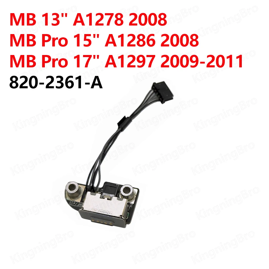 Original Charging Port Power DC Jack For Macbook Pro A1278 A1286 A1297 A1398 A1425 A1502 2008-2015 Year - الصورة 2